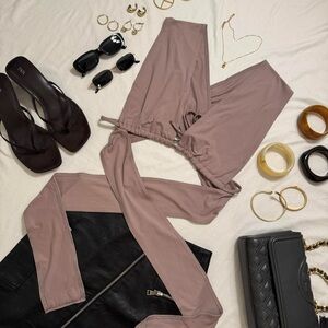 SHEIN Mauve Crop Top